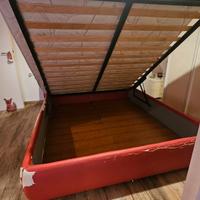 Letto contenitore + materasso 