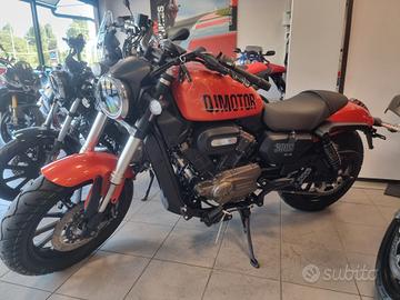 QJ Motor SRV 300 arancione NUOVE FINE SERIE