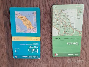 Mappa  Toscana Italia Centrale