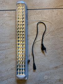 Lampada emergenza led 63 LED ricaricabile portatil