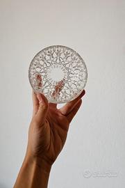 Set di 4 ciotole piccole in vetro, vintage