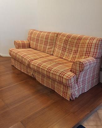 Divano 3 posti in piuma d’oca sfoderabile