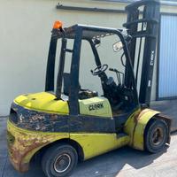 Muletto diesel Clark c 35 anno 2005