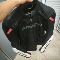 Giacca pelle MTech Parte superiore tuta divisibile