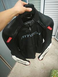 Giacca pelle MTech Parte superiore tuta divisibile