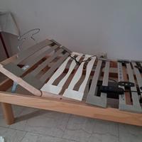 letto singolo reclinabile elettrico 