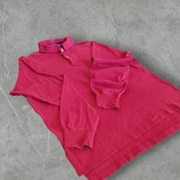 Polo maniche lunghe Ralph Lauren rosso tg (M)