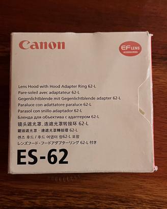 Paraluce Canon ES-62 originale con adattatore L