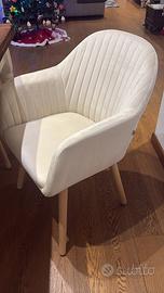 4 sedie da sala da pranzo