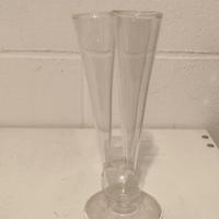 Porta candele in vetro