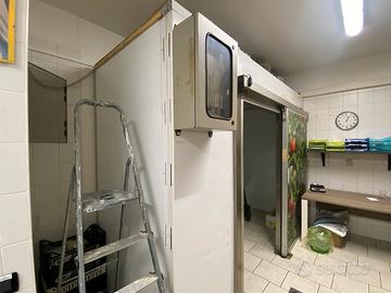 Cella frigorifera positiva con motore remoto