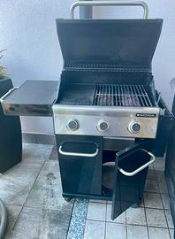Barbecue a gas NATERIAL Kenton 3 bruciatori