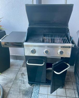 Barbecue a gas NATERIAL Kenton 3 bruciatori