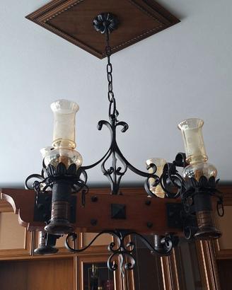 Lampadario 4 luci