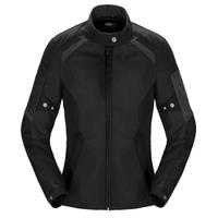 Giacca estiva traforata moto spidi tek donna nero