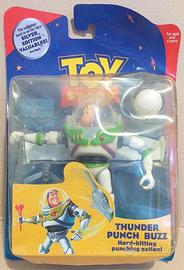 TOY STORY 2 Buzz-THUNDER Punch- action figure 1999