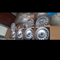 Cerchi in ferro da 15 fiat punto evo compresi copr