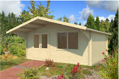 CASETTA DI LEGNO  spessore 40 mm  Art Bisceglie