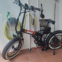 Bici elettrica fat bike bmx
