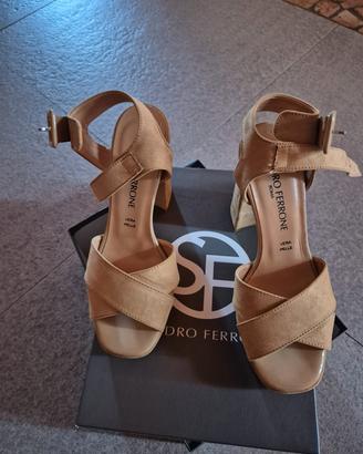 Scarpa sandalo donna Sandro Ferrone Tag. 36