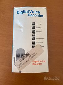 Digital voice recorder, lettore MP3