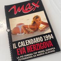 Calendario Max Eva Herzigova 1994