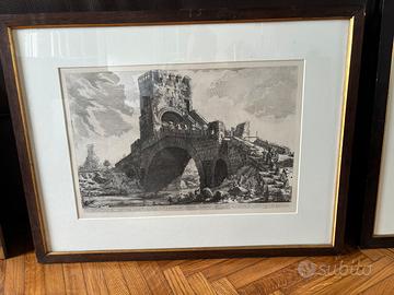 Incisione Piranesi Ponte Salario