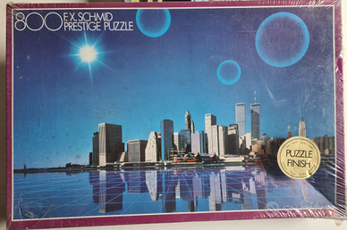 Puzzle vintage New York Skyline 800 pz F.X. Schmid