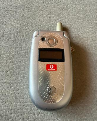 Telefono Mottorola, grigio vintage