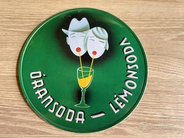 Targa  pubblicitaria Oransoda Lemonsoda