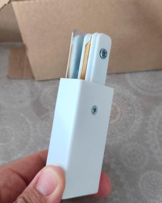 Alimentatore per binario bianco monofase Iconic