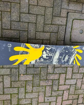 Snowboard “From Honey Pot” Giallo/Nero, 154cm