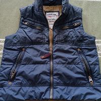 Gilet smanicato bimbo blu OVS tg 5-6