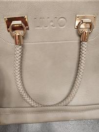 borsa LUIJO pelle grigio chiaro 