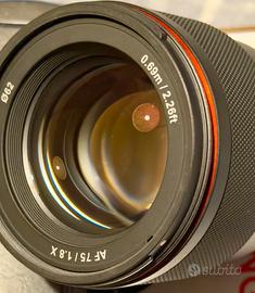 Samyang 75mm f/1.8 AF per Fujifilm X mount
