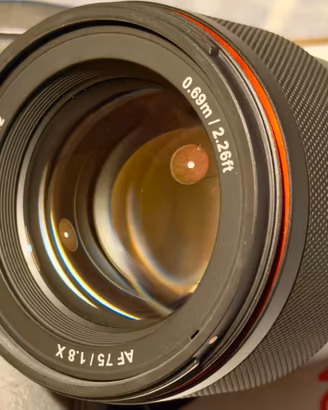 Samyang 75mm f/1.8 AF per Fujifilm X mount