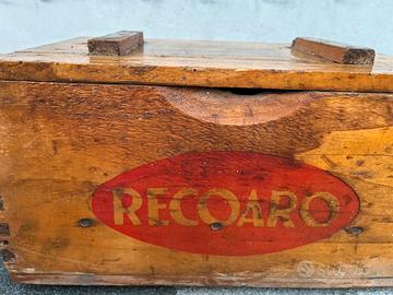 Scatola pubblicitaria da collezione Recoaro