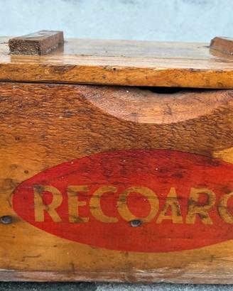 Scatola pubblicitaria da collezione Recoaro
