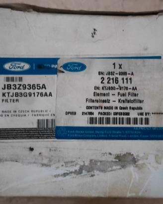 Filtro Gasolio Ford Ranger dal 2018