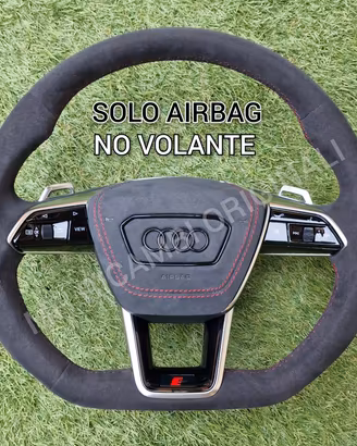 Airbag Volante Alcantara Audi RS6 RS7 E-Tron GT