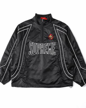 Giacca pullover Supreme con profili in raso, XXL