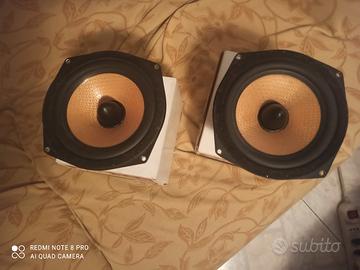 coppia woofer monacor in kevlar da16,5cm