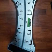 amplificatore chitarra e pedaliera