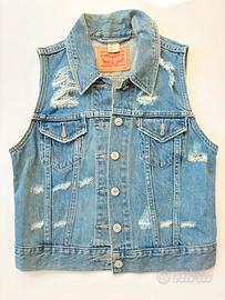 Smanicato di Levi’s, denim jeans, S, da donna
