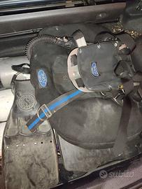 Attrezzatura sub GAV tecnico, pinne Jet Fin XL..