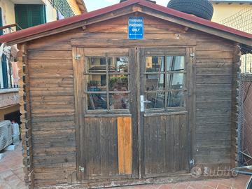 casetta in legno 