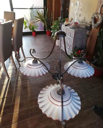 Lampadario a 3 lampadine