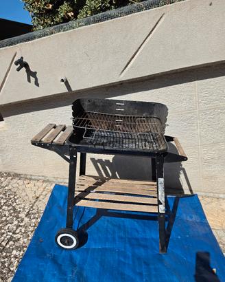 barbecue a carbonella da giardino 