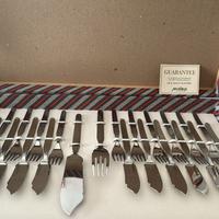 set di posate da pesce vintage