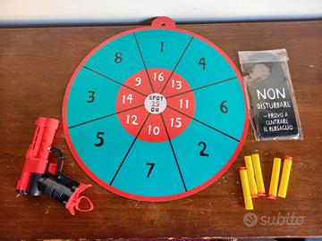 gioco tiro a segno bambini con pistola